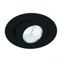 R2BRA-11-N927-BK - Ocularc 2.0 LED Round Adjustable Trim with Light Engine and New Construction or Remodel Housing
