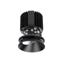  R4RAL-F840-BK - Volta Round Adjustable Invisible Trim with LED Light Engine