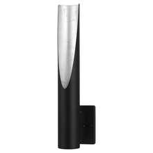  204028A - Barbotto - Wall Sconce Black and Silver 10W GU10 LED