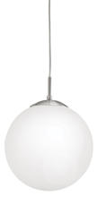  85262A - 1x60W Pendant With Matte Nickel Finish & Opal Glass
