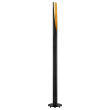 Eglo 97584A - 1 LT Floor Lamp w/ Matte Black & Gold Finish