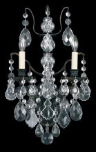  5766-23H - Bordeaux 2 Light 120V Wall Sconce in Etruscan Gold with Clear Heritage Handcut Crystal