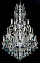  5782-76H - Bordeaux 25 Light 120V Chandelier in Heirloom Bronze with Clear Heritage Handcut Crystal