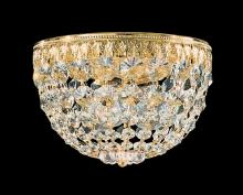 1558-76O - Petit Crystal 3 Light 120V Flush Mount in Heirloom Bronze with Clear Optic Crystal