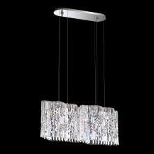  SPU130N-SS1O - Selene 30in LED 3000K 120V Pendant in Stainless Steel with Clear Optic Crystal