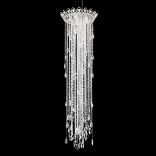  TR1813N-401H - Trilliane Strands 5 Light 120V Pendant in Polished Stainless Steel with Clear Heritage Handcut Cry
