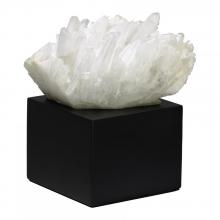 Cyan Designs 02582 - Quartz Table Accent Black And White Crystal - Medium