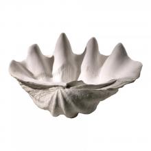 Cyan Designs 02799 - Clam Shell Bowl White