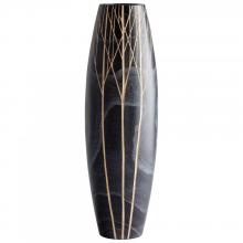  06025 - Onyx Winter Vase|Black-MD