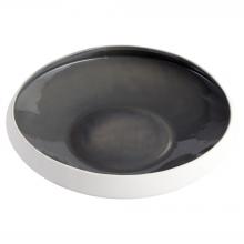  11879 - Tricolore Bowl|Grey|Textured Matte White-L
