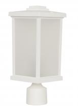  ZA2415-TW - Resilience 1 Light Outdoor Post Mount in Textured White