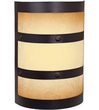  ICH1415-OBG - Half Cylinder Lighted LED Chime in Oiled Bronze Gilded