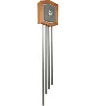  C4-PW - Westminster Decorative 4 Tube Long Chime in Pewter