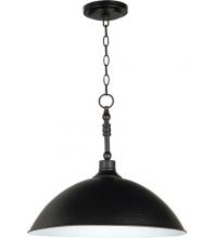  35993-ABZ - Timarron 1 Light Large Pendant in Aged Bronze Brushed