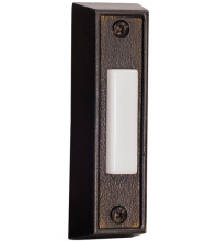 Craftmade BS6-BZ - Surface Mount Rectangle, Plastic Button