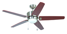 ATA52BNK5 - Atara 52" Ceiling Fan with Blades and Light in Brushed Polished Nickel