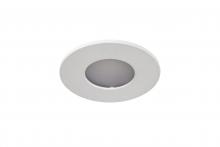  X9105-W-LED - Low Profile 1 Light 4.63" LED Flushmount in White