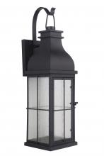  ZA1804-MN-LED - Vincent 1 Light Small LED Outdoor Wall Lantern in Midnight