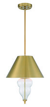  P955SB3 - Nabu 3 Light Pendant in Satin Brass