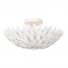  505-MT - Broche 4 Light Matte White Semi Flush Mount