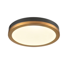 DVI DVP39342BR+GR - TEMAGAMI 12" LED FLUSHMOUNT