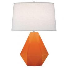  933 - Pumpkin Delta Table Lamp