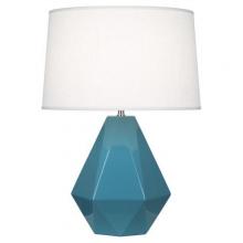  OB930 - Steel Blue Delta Table Lamp