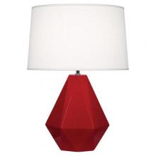  RR930 - Ruby Red Delta Table Lamp