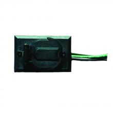  338BK - Convenience Electrical Outlet Accessory for Lamp Post