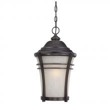  39626BC - Vero Collection Hanging Lantern 1-Light Outdoor Black Coral Light Fixture