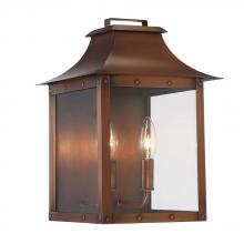  8414CP - Manchester 2-Light Outdoor Copper Patina Light Fixture