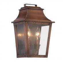  8423CP - Coventry 2-Light Outdoor Copper Patina Light Fixture