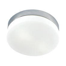  FML1000-10-16M - Disc LED Flushmount in Satin Nickel with Opal Glass - Mini