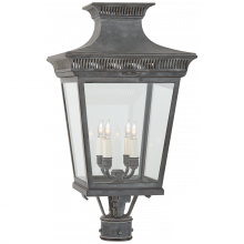 Visual Comfort & Co. Signature Collection CHO 7055WZ-CG - Elsinore Medium Post Lantern