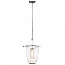  RB 5092BZ-CG - Ovalle 13" Lantern