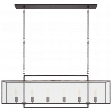  S 5195AI-CG - Halle Large Linear Pendant