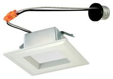  3105300 - 10W Square Recessed LED Downlight 4" Dimmable 3000K E26 (Medium) Base, 120 Volt, Box