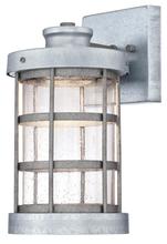  6347800 - LED Wall Fixture Galvanized Steel Finish Clear Seeded Glass