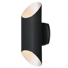  6579400 - Dimmable LED Up and Down Light Wall Fixture Matte Black Finish