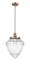 Innovations Lighting 201S-AC-G664-12 - Bullet - 1 Light - 12 inch - Antique Copper - Stem Hung - Mini Pendant