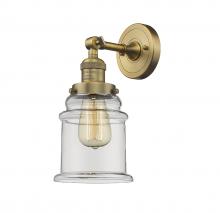  203-BB-G182 - Canton - 1 Light - 7 inch - Brushed Brass - Sconce