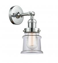  203-PC-G182S - Canton - 1 Light - 5 inch - Polished Chrome - Sconce