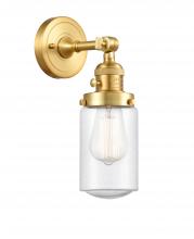 Innovations Lighting 203SW-SG-G314 - Dover - 1 Light - 5 inch - Satin Gold - Adjustable Sconce