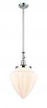 Innovations Lighting 206-PC-G661-12 - Bullet - 1 Light - 12 inch - Polished Chrome - Stem Hung - Adjustable Mini Pendant