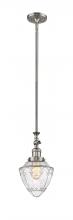 Innovations Lighting 206-SN-G664-7 - Bullet - 1 Light - 7 inch - Brushed Satin Nickel - Stem Hung - Adjustable Mini Pendant