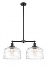 Innovations Lighting 209-OB-G713-L - Bell - 2 Light - 21 inch - Oil Rubbed Bronze - Stem Hung - Adjustable Island Light