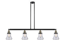 Innovations Lighting 214-BAB-G192 - Bellmont - 4 Light - 51 inch - Black Antique Brass - Stem Hung - Adjustable Island Light