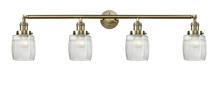 215-AB-G302 - Colton - 4 Light - 42 inch - Antique Brass - Bath Vanity Light