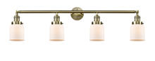 Innovations Lighting 215-AB-G51 - Bell - 4 Light - 42 inch - Antique Brass - Adjustable Bath Vanity Light