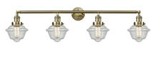Innovations Lighting 215-AB-G534 - Oxford - 4 Light - 46 inch - Antique Brass - Adjustable Bath Vanity Light
